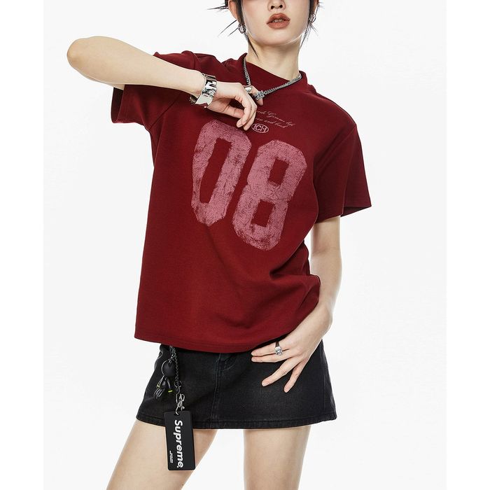 ナンバープリント Tシャツ 10104