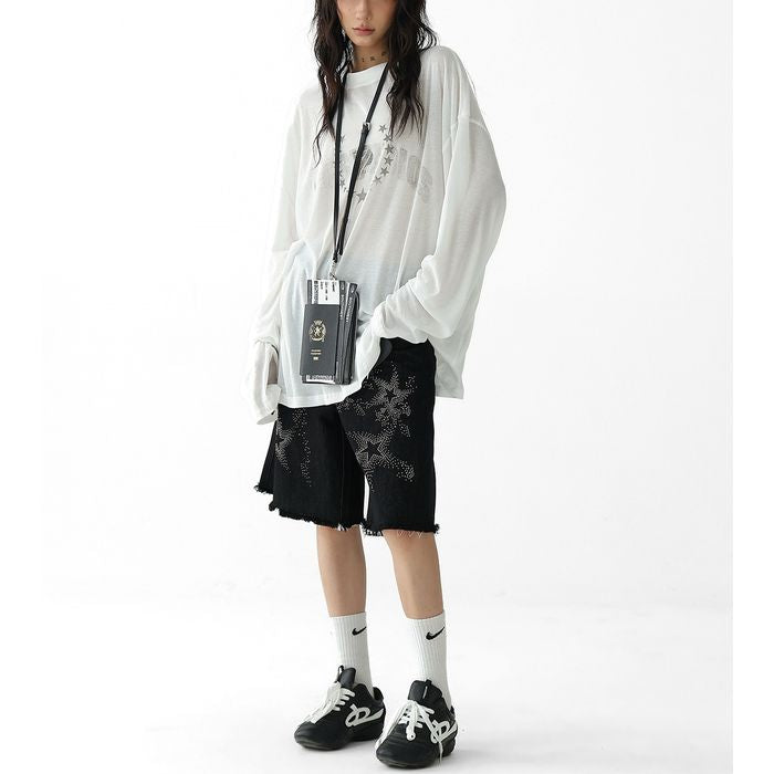 フロントロゴ 長袖Tシャツ 10050