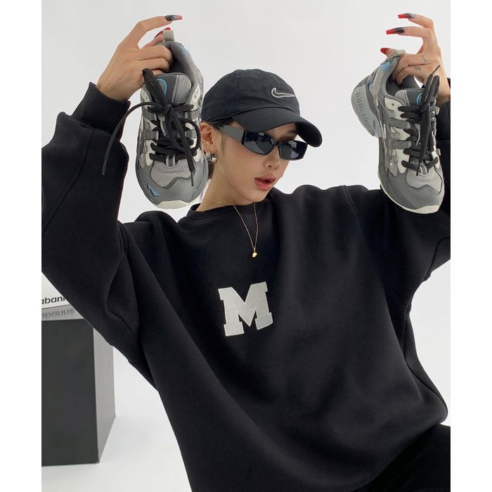 ロゴ オーバーサイズスウェット 10048