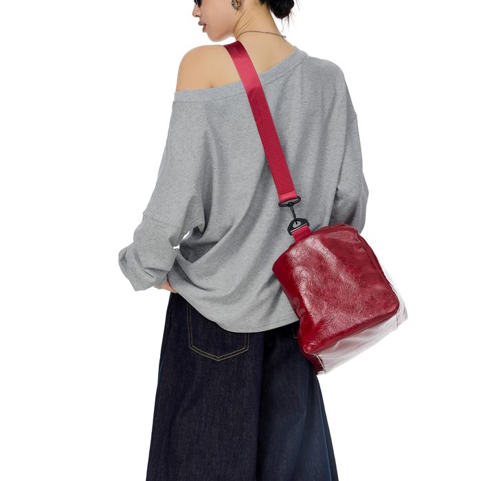 ワンショルダー 長袖Tシャツ 10106