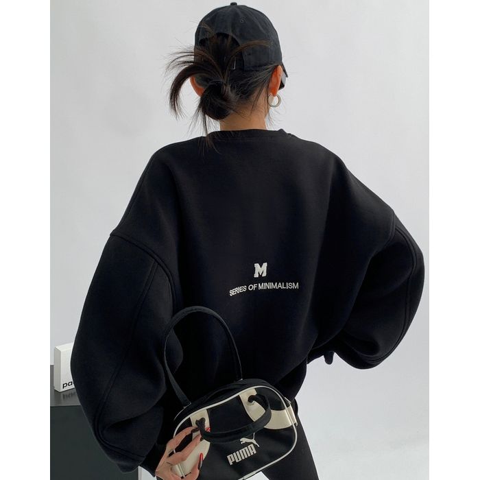 ロゴ オーバーサイズスウェット 10048