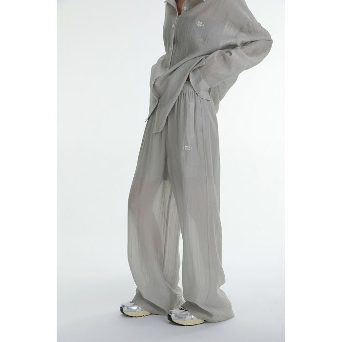 ワンポイントロゴ パンツ 10046