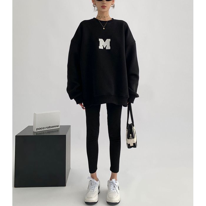 ロゴ オーバーサイズスウェット 10048