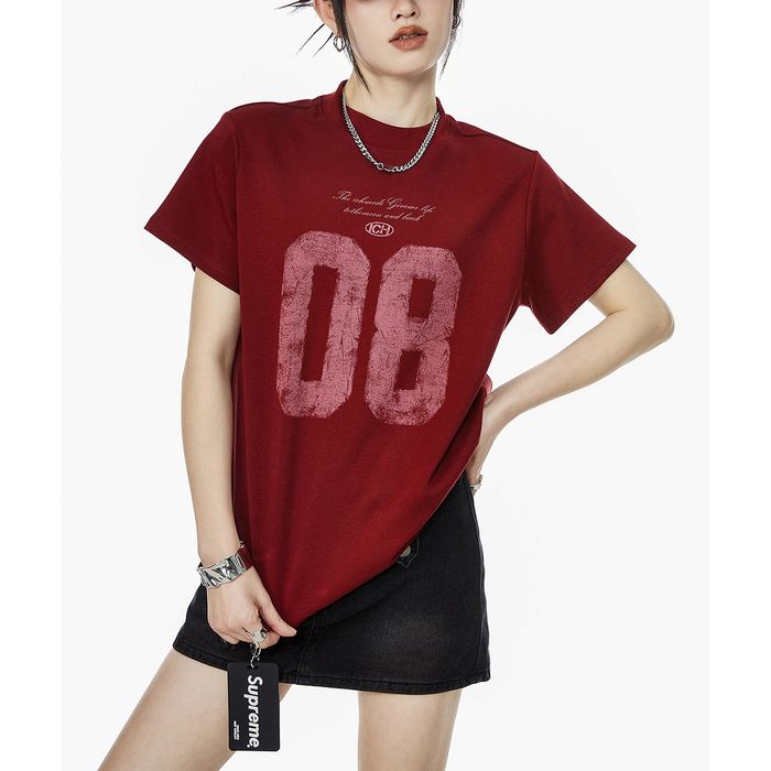 ナンバープリント Tシャツ 10104