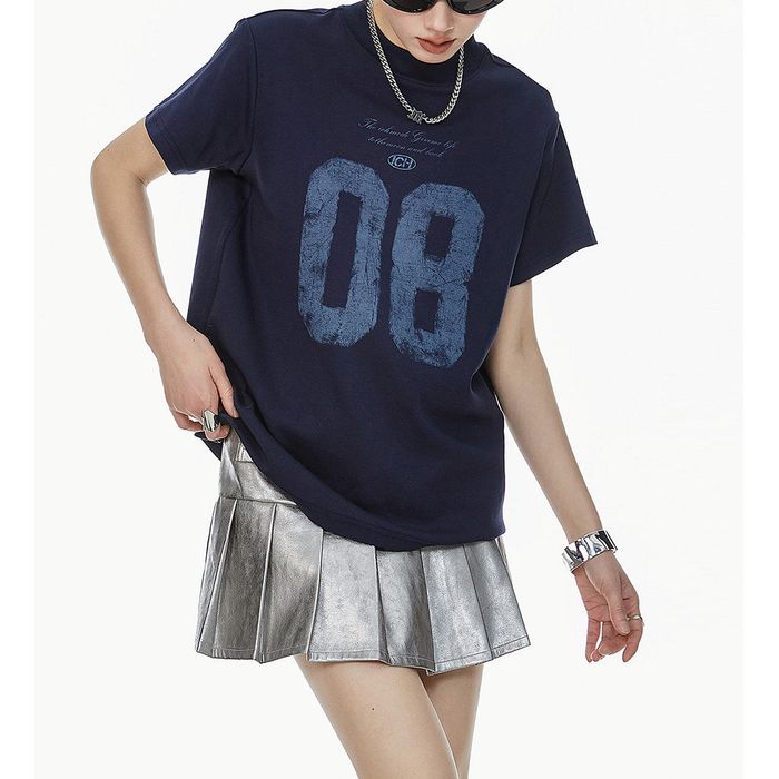 ナンバープリント Tシャツ 10104