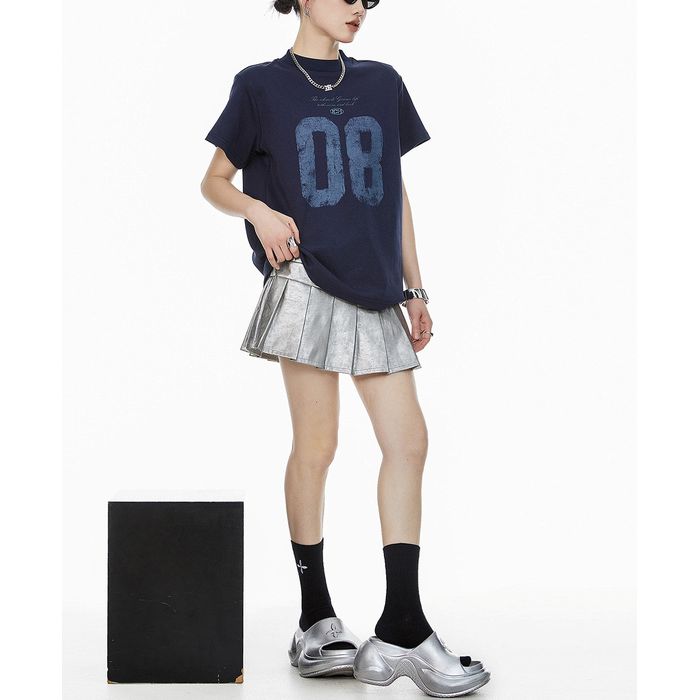 ナンバープリント Tシャツ 10104