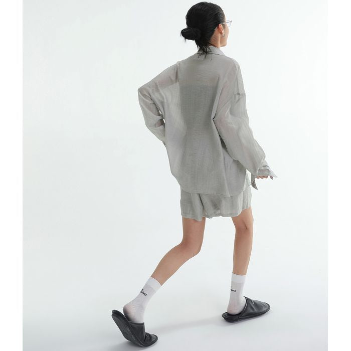 ワンポイントロゴ パンツ 10046