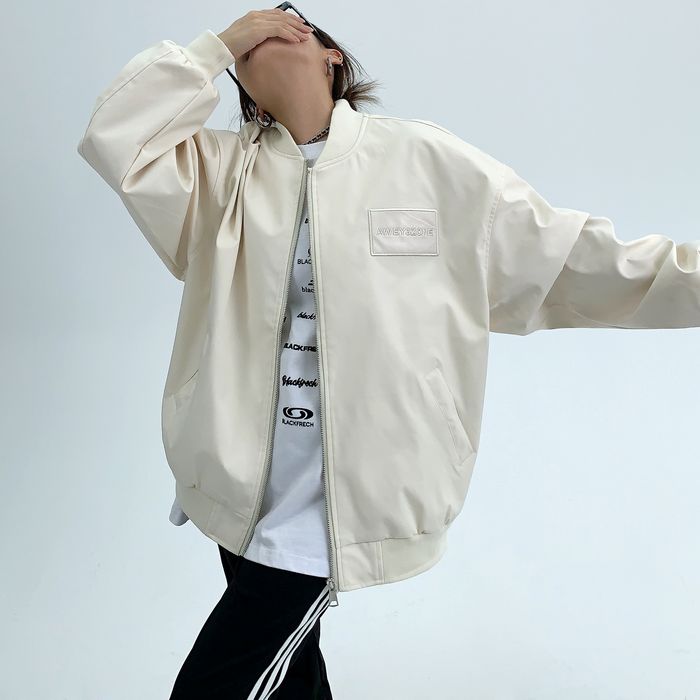 バックラベル ジップアップジャケット 10082