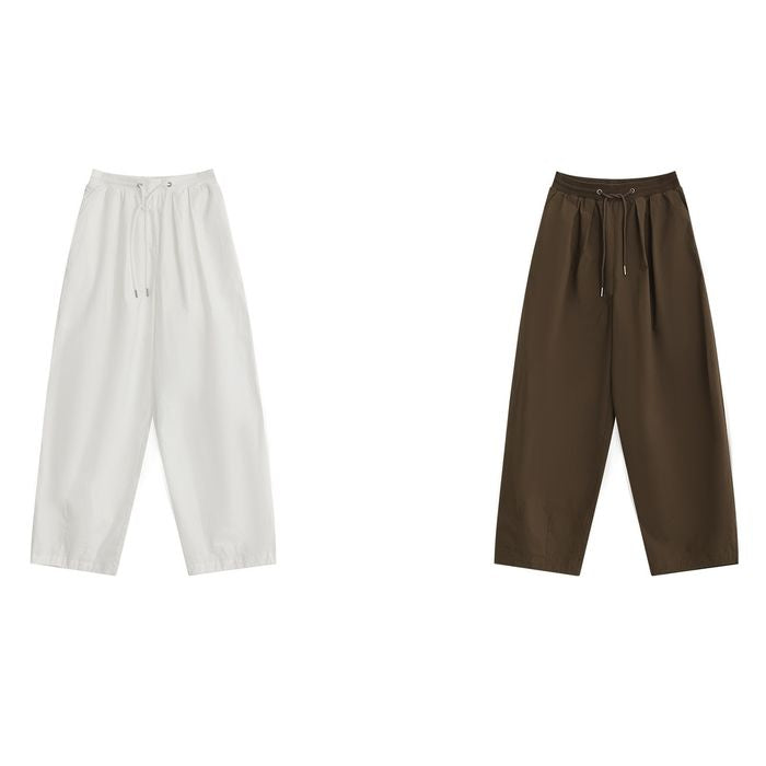 ドローストリング ワイドパンツ 10057