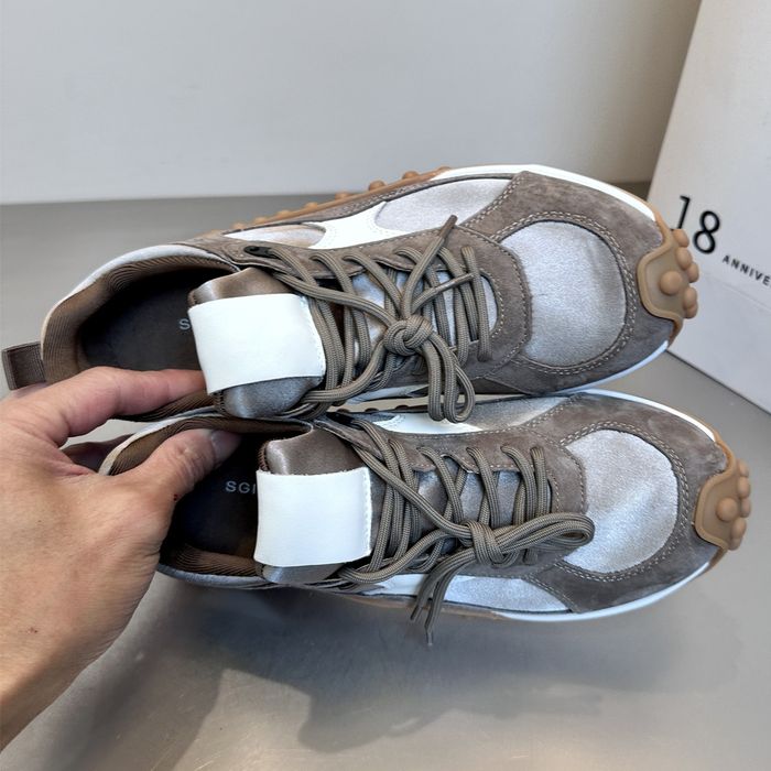 異素材ミックス スニーカー 10073