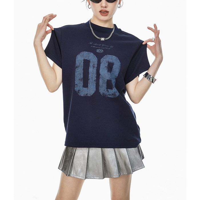 ナンバープリント Tシャツ 10104