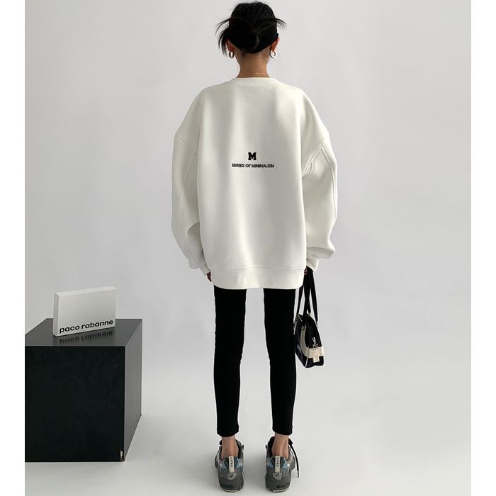 ロゴ オーバーサイズスウェット 10048