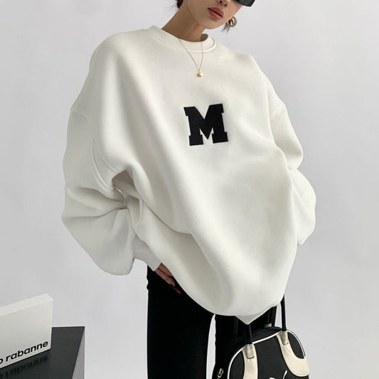 ロゴ オーバーサイズスウェット 10048