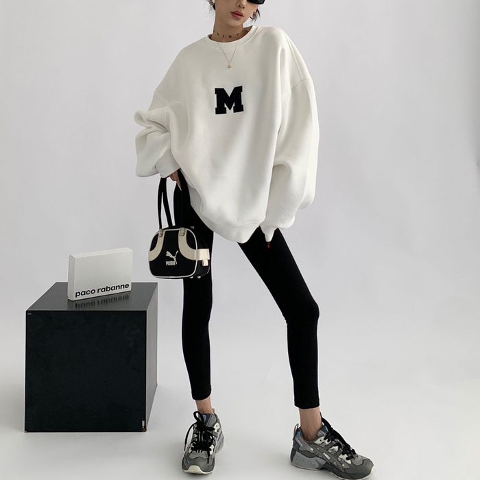 ロゴ オーバーサイズスウェット 10048