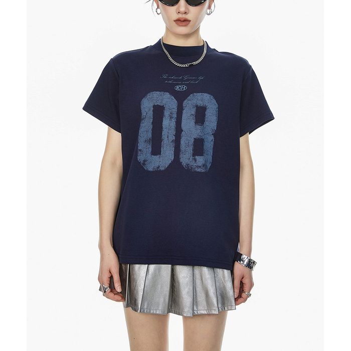 ナンバープリント Tシャツ 10104