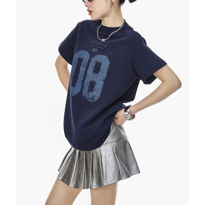 ナンバープリント Tシャツ 10104