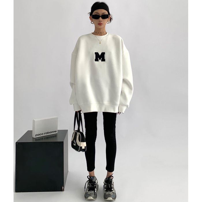 ロゴ オーバーサイズスウェット 10048