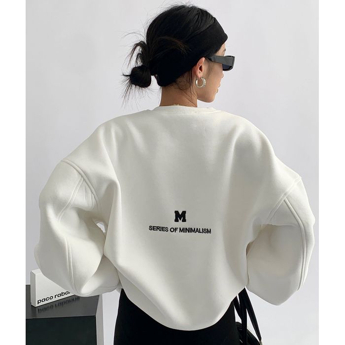 ロゴ オーバーサイズスウェット 10048