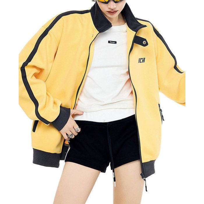 サイドライン ジップアップジャケット 10088