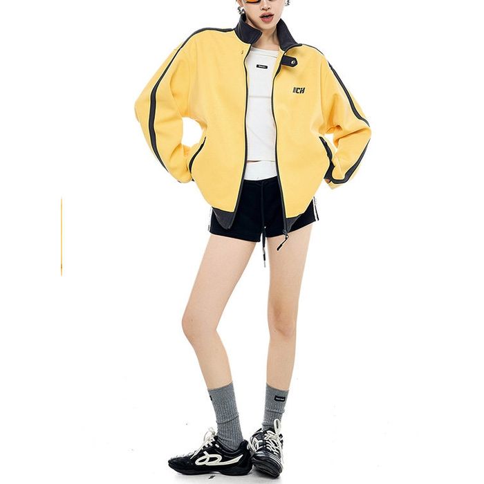 サイドライン ジップアップジャケット 10088