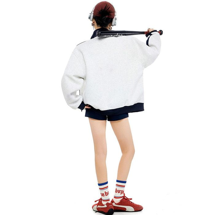 サイドライン ジップアップジャケット 10088