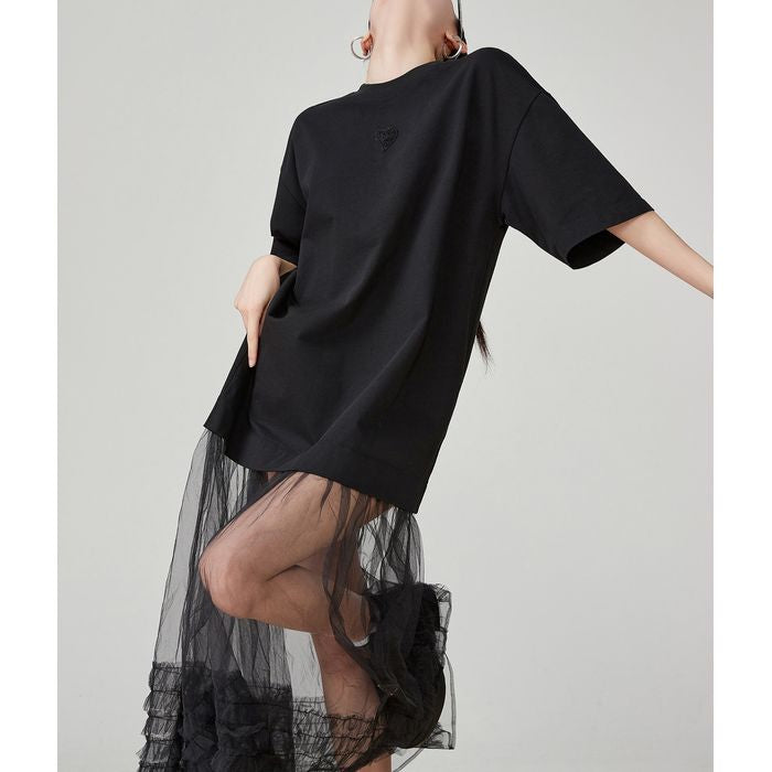 シア―スカート ドッキングワンピース 10122