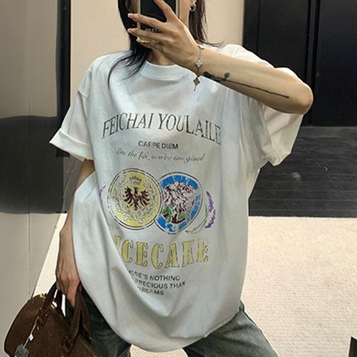グラフィックロゴ Tシャツ 10174