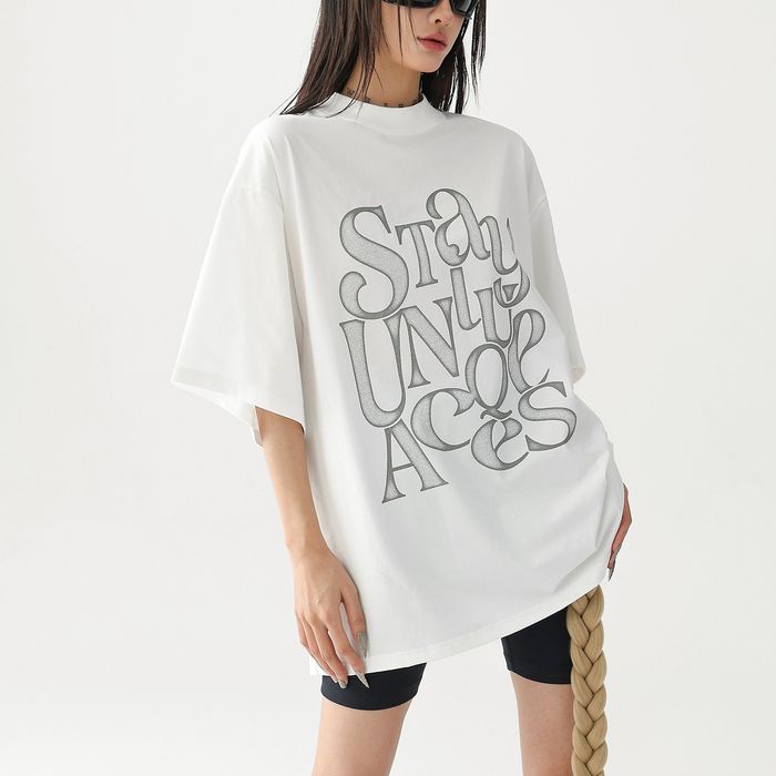 グラフィックロゴ オーバーサイズ Tシャツ 10139