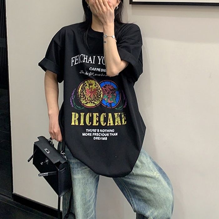 グラフィックロゴ Tシャツ 10174
