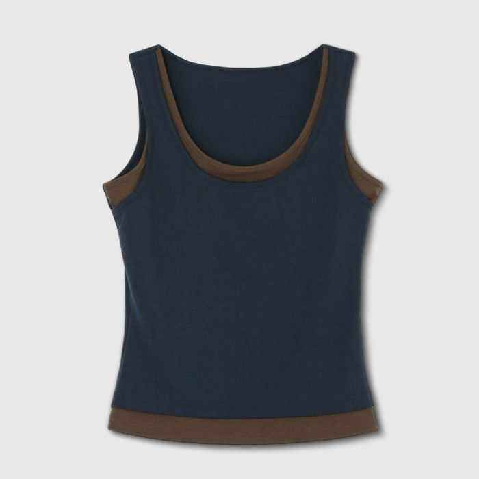 レイヤードデザイン タンクトップ 10131