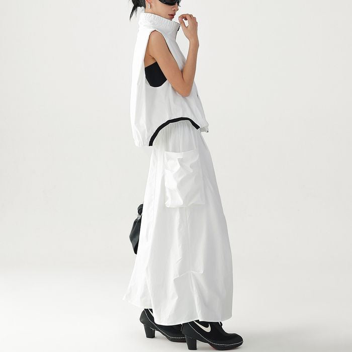 ベスト＆ワイドパンツ セット 10137