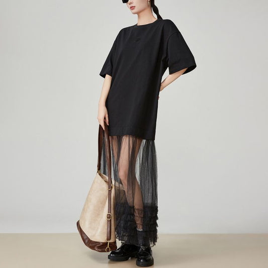 シア―スカート ドッキングワンピース 10122