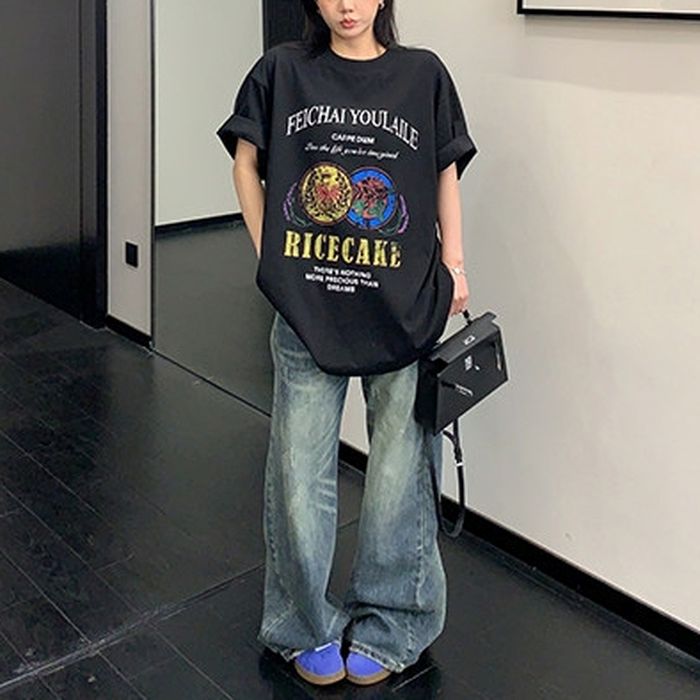 グラフィックロゴ Tシャツ 10174