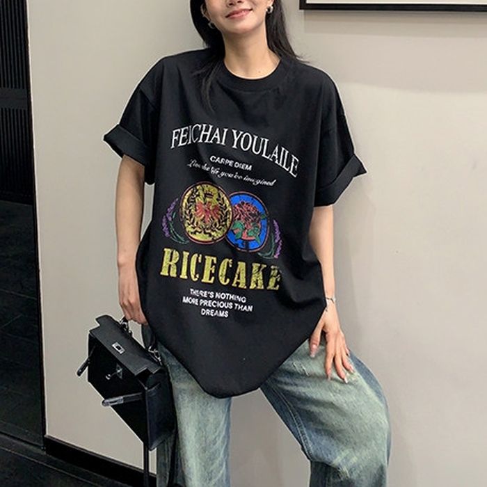 グラフィックロゴ Tシャツ 10174