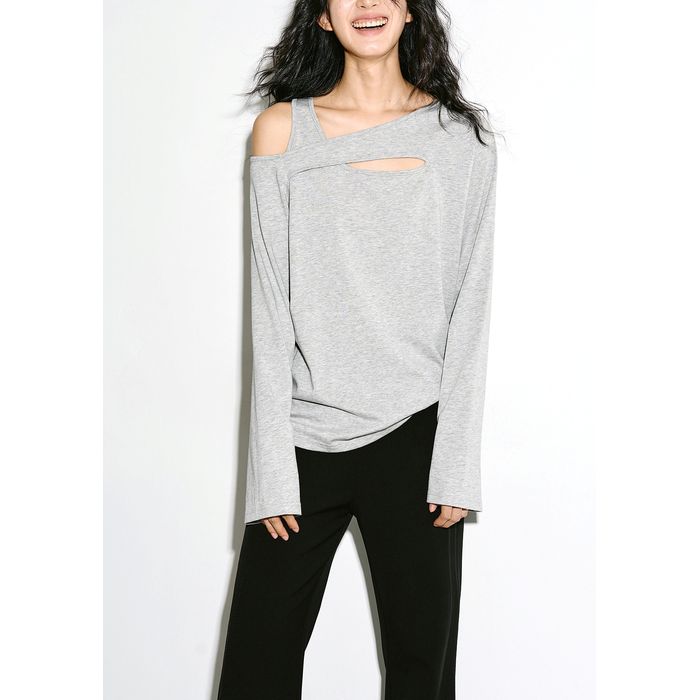 アシンメトリーデザイン プルオーバー 10127