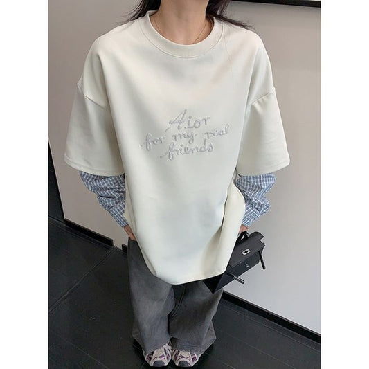 レイヤードデザイン Tシャツ 10179