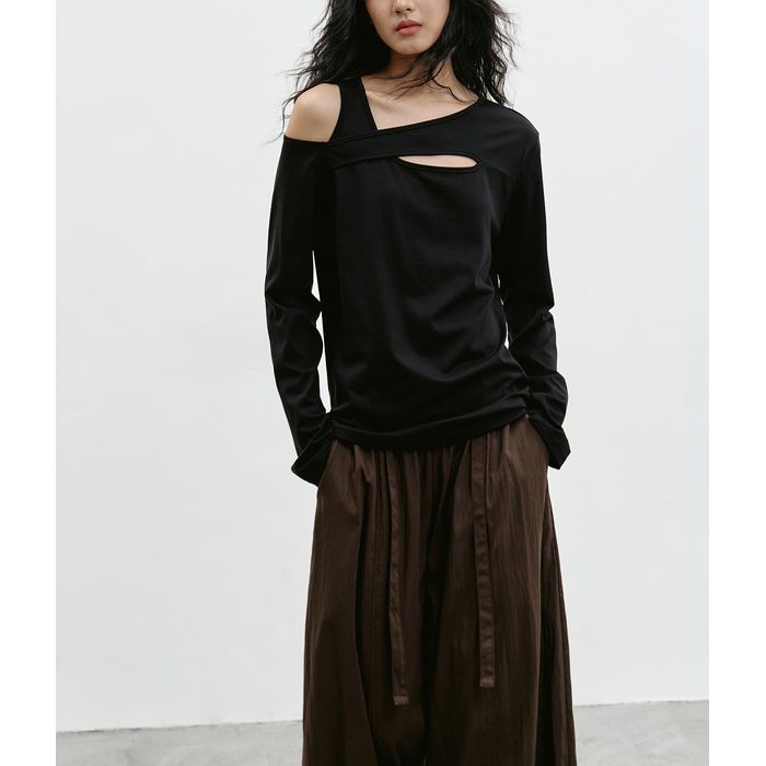 アシンメトリーデザイン プルオーバー 10127