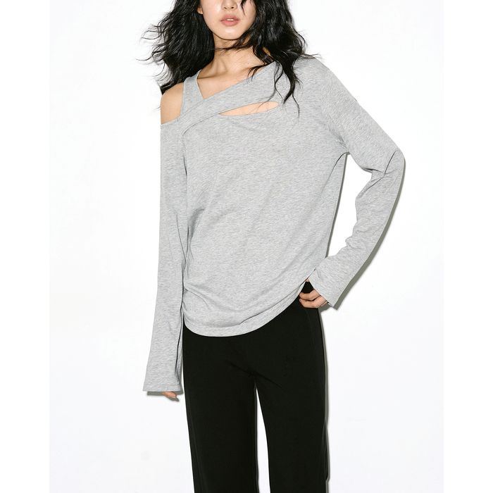 アシンメトリーデザイン プルオーバー 10127