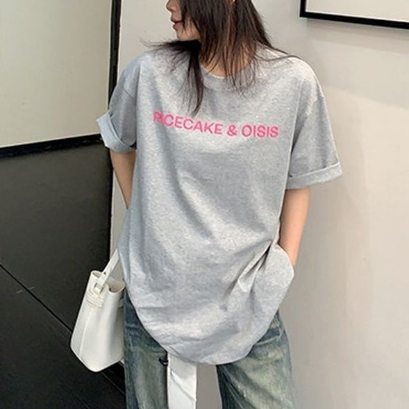 フロントロゴ刺繍 Tシャツ 10173