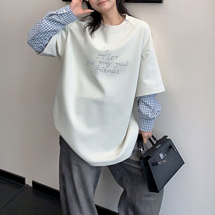 レイヤードデザイン Tシャツ 10179