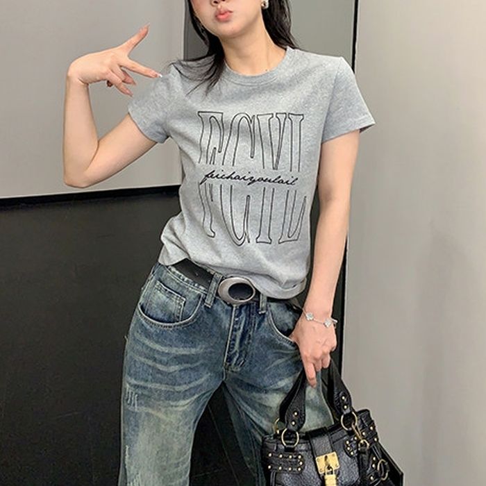 フロントロゴ Tシャツ 10171