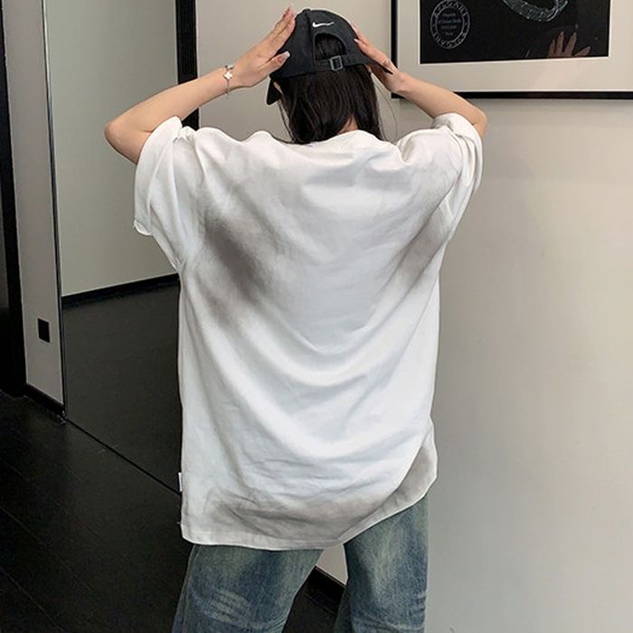 ユーズド風 オーバーサイズ Tシャツ 10175