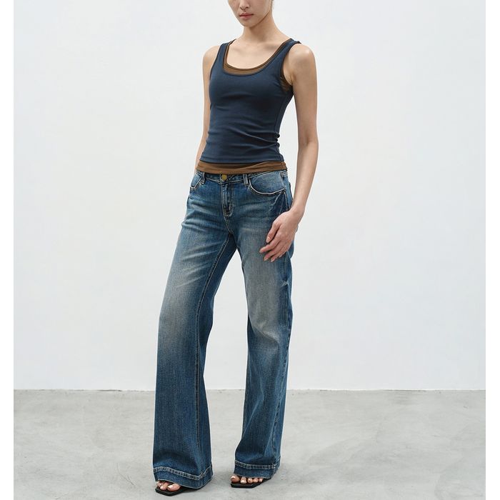 レイヤードデザイン タンクトップ 10131