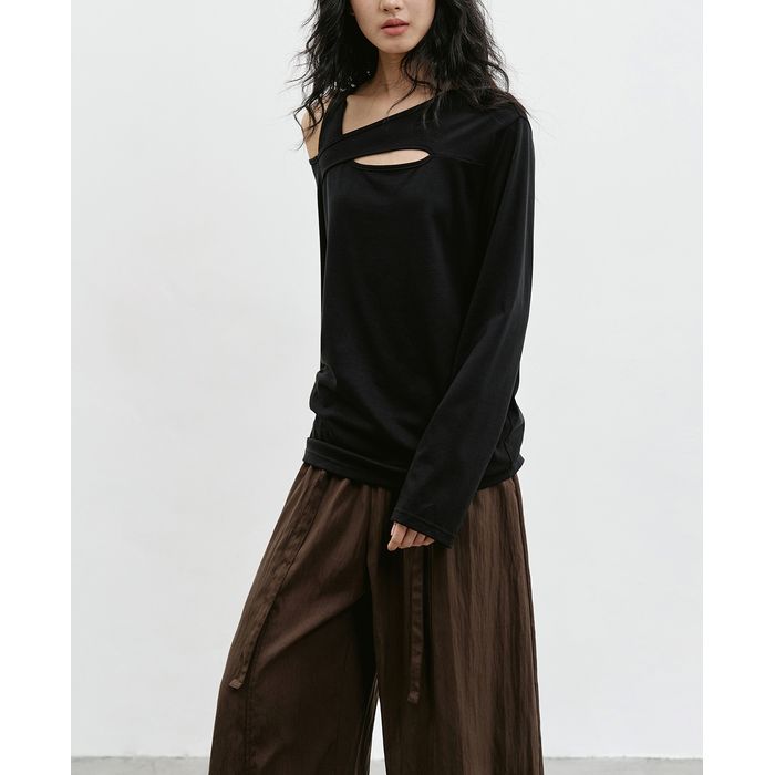 アシンメトリーデザイン プルオーバー 10127