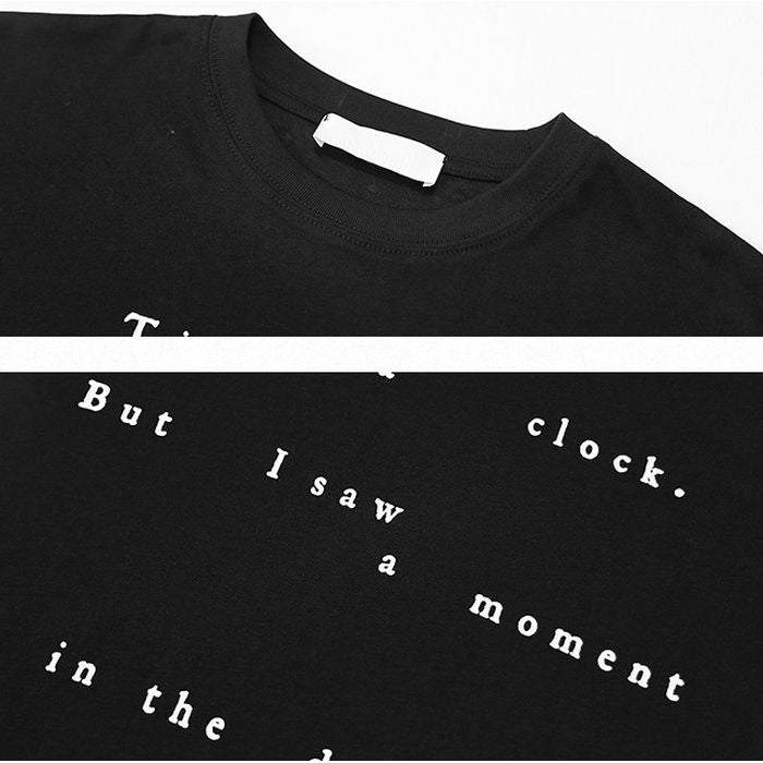 フロントレタリング Tシャツ 10138