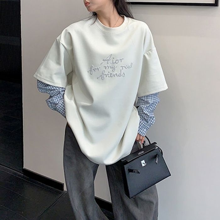 レイヤードデザイン Tシャツ 10179