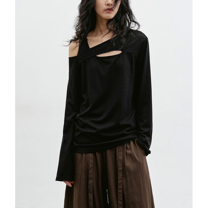 アシンメトリーデザイン プルオーバー 10127