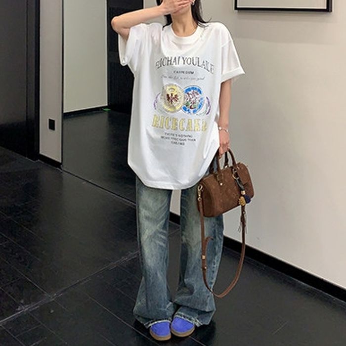 グラフィックロゴ Tシャツ 10174