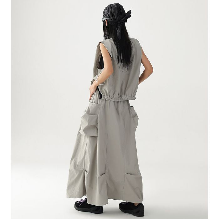 ベスト＆ワイドパンツ セット 10137