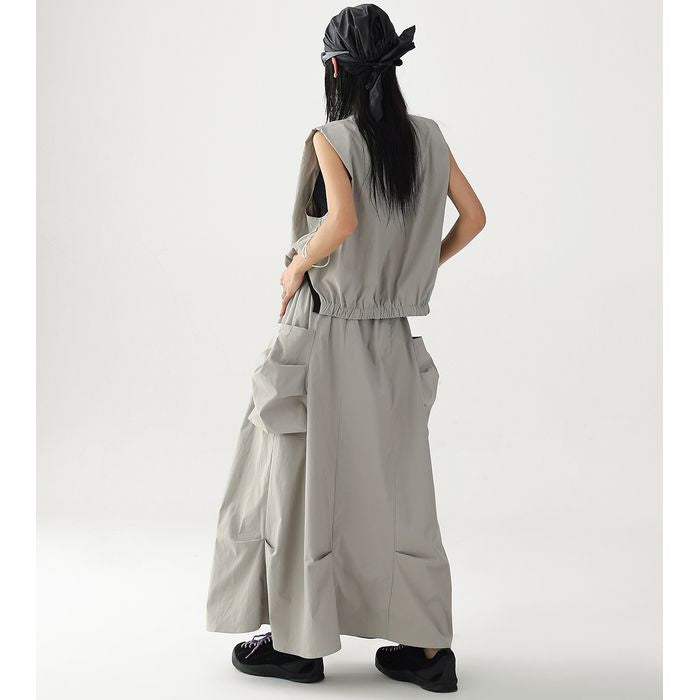 ビッグシルエット ベスト＆パンツ セット 10232